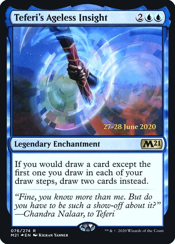 Teferi's Ageless Insight [Prerelease Cards] 76