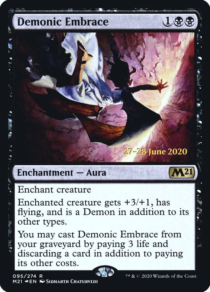 Demonic Embrace [Prerelease Cards] 95