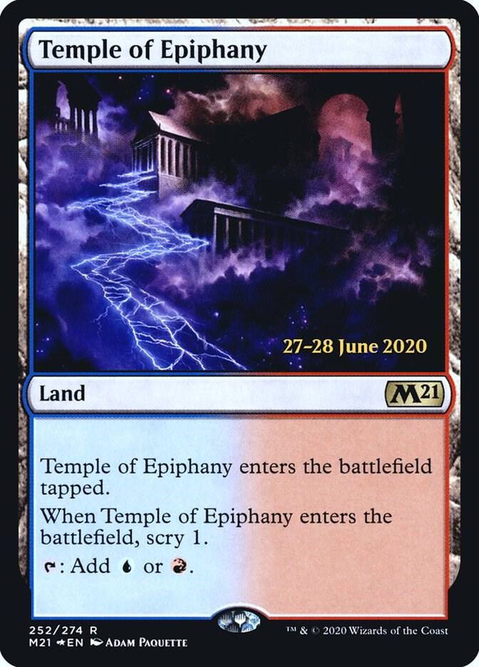 Temple of Epiphany (M21) [Prerelease Cards] 252