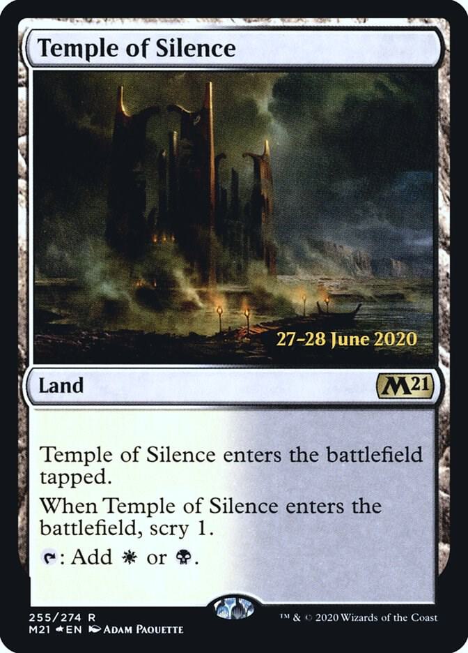 Temple of Silence (M21) [Prerelease Cards] 255
