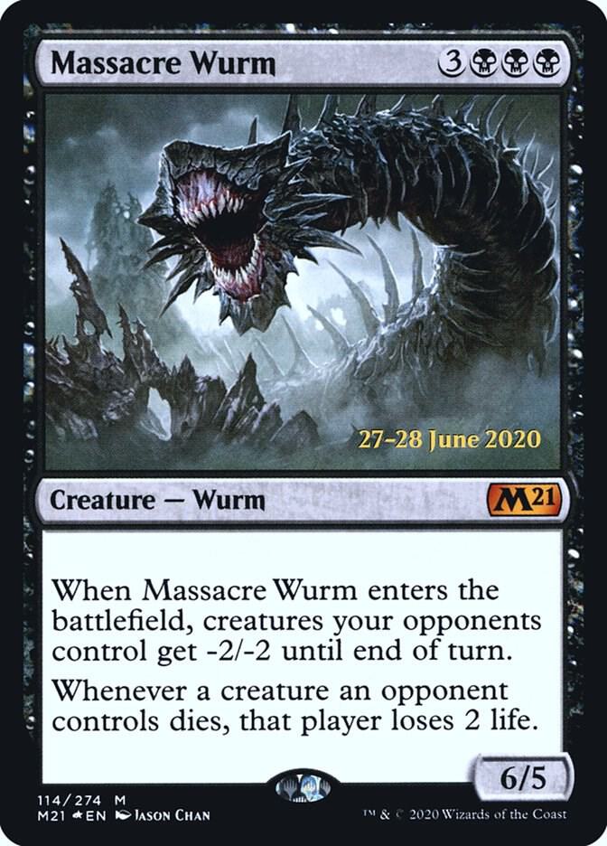 Massacre Wurm [Prerelease Cards] 114