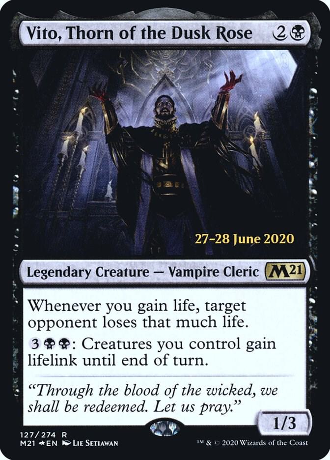 Vito, Thorn of the Dusk Rose [Prerelease Cards] 127