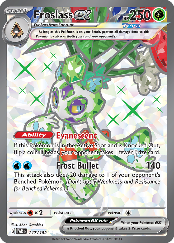 Froslass ex - 217/182 Paradox Rift