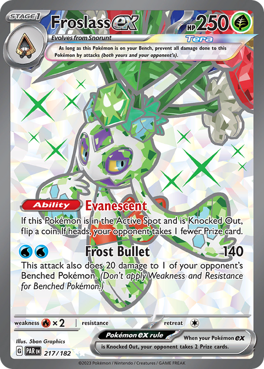 Froslass ex - 217/182 Paradox Rift