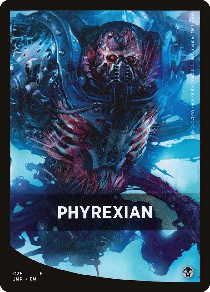 Phyrexian Theme Card [Jumpstart] 26