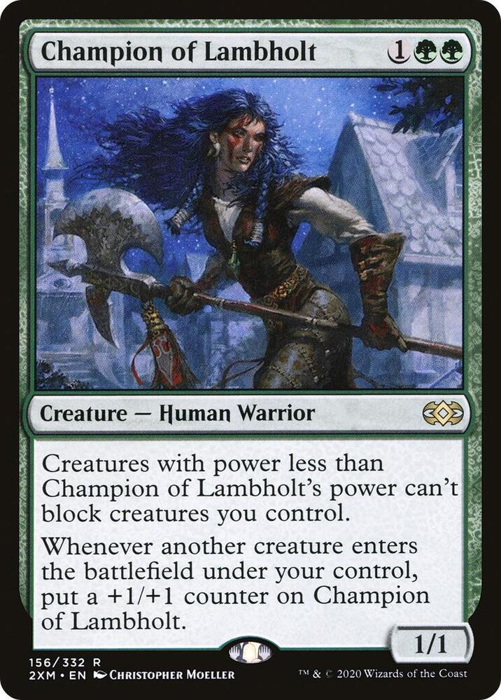 Champion of Lambholt [Double Masters] 156