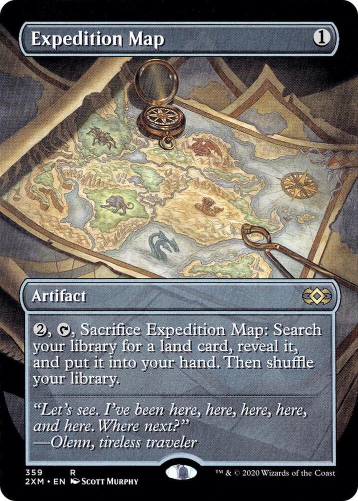 Expedition Map (Borderless) [Double Masters] 359