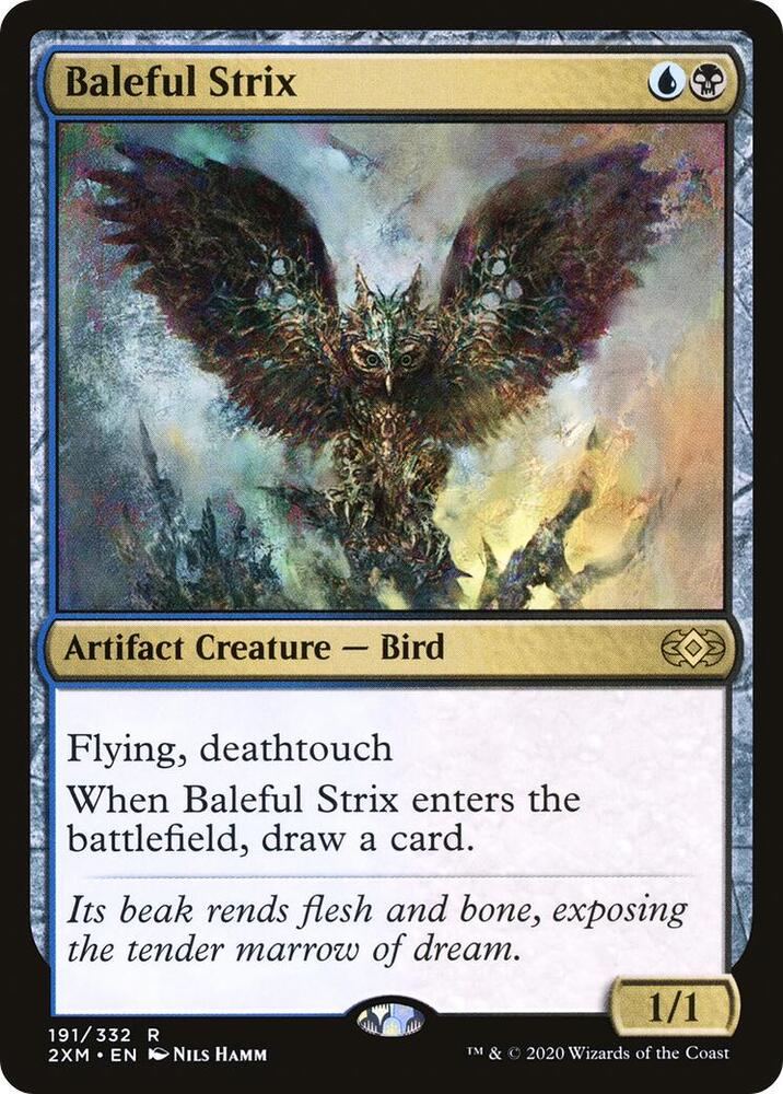 Baleful Strix [Double Masters] 191