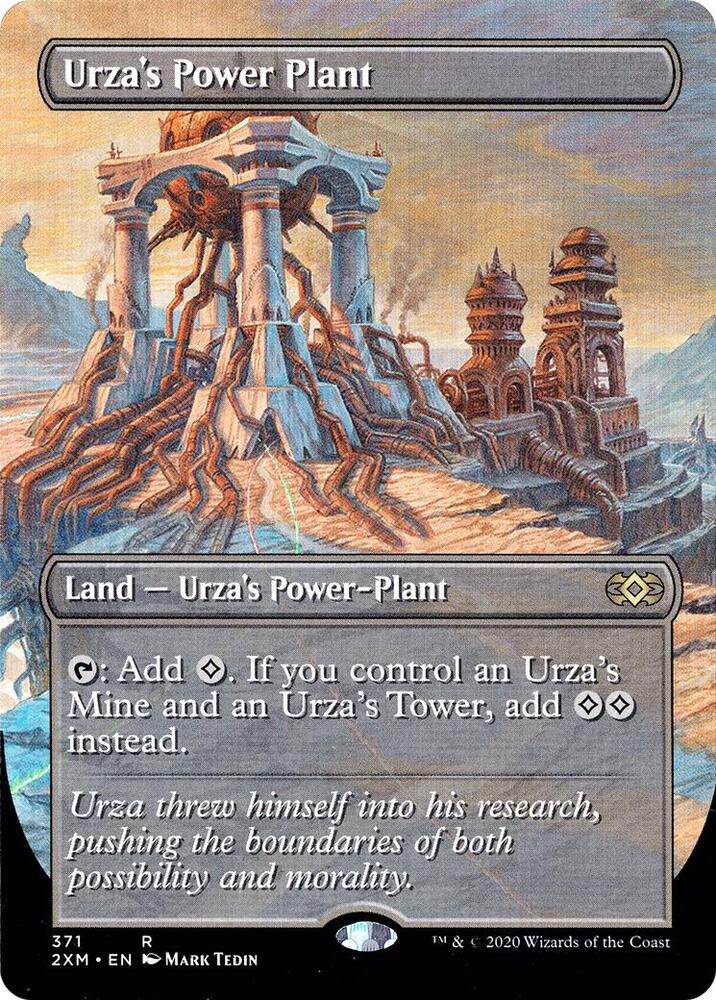 Urza's Power Plant (Borderless) [Double Masters] 371