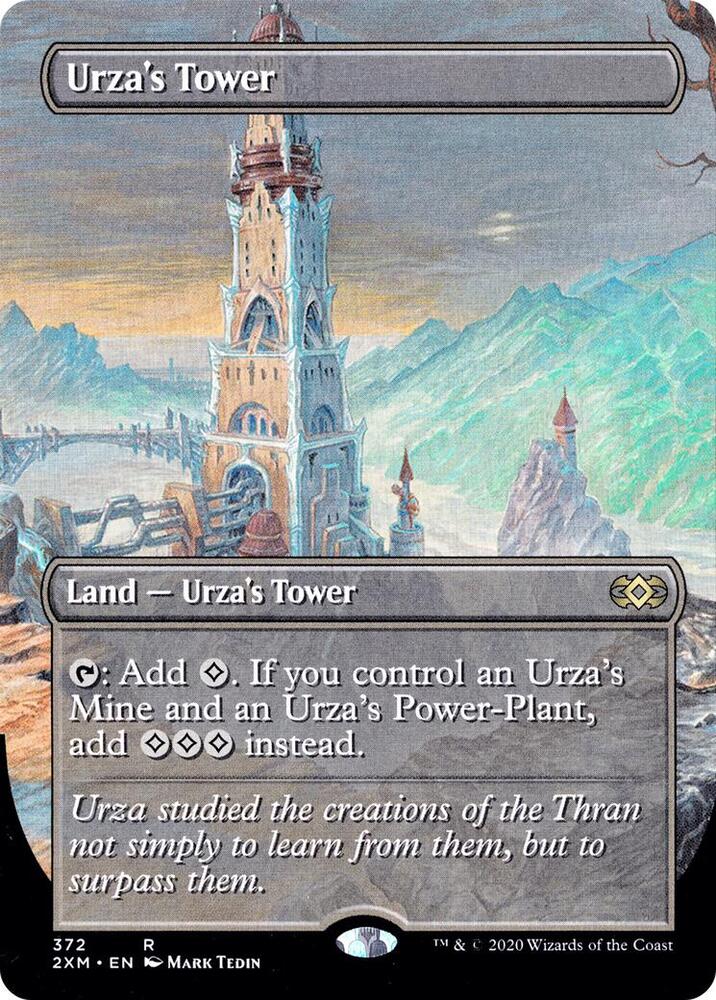 Urza's Tower (Borderless) [Double Masters] 372