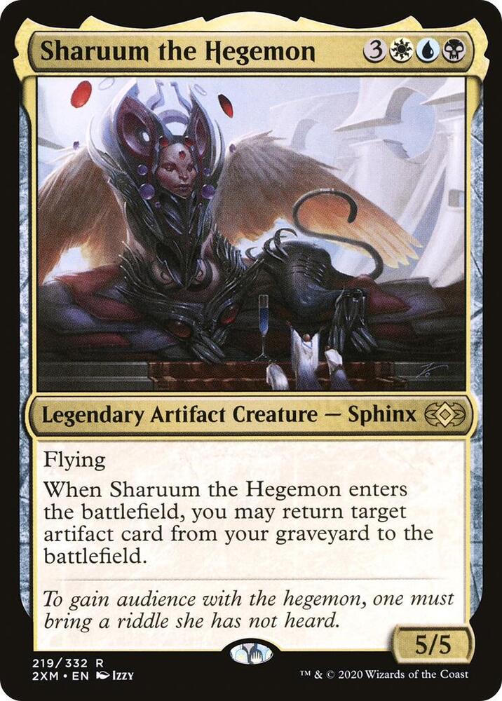Sharuum the Hegemon [Double Masters] 219