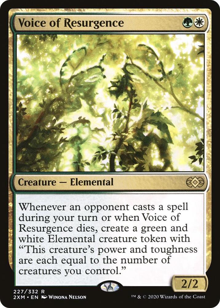 Voice of Resurgence [Double Masters] 227
