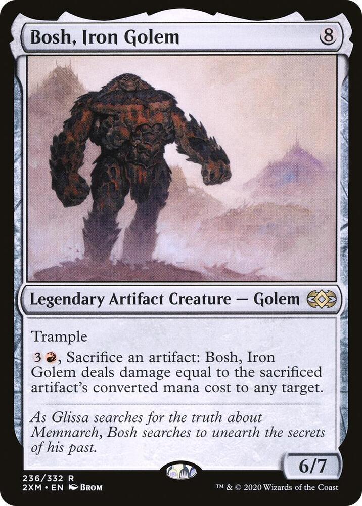 Bosh, Iron Golem [Double Masters] 236
