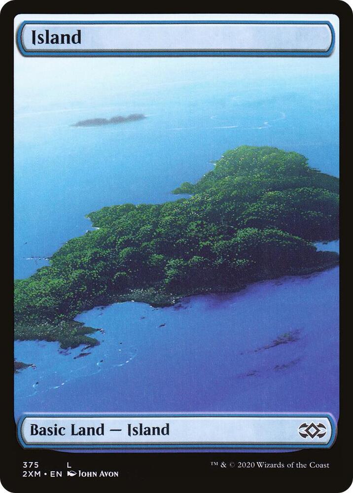 Island (375) [Double Masters] 375