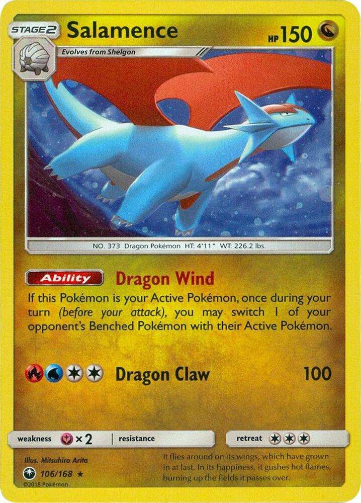 Salamence - 106/168 (Cosmos Holo) [Miscellaneous Cards & Products] 106/168