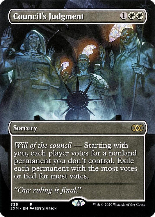 Council's Judgment (Borderless) [Double Masters] 336