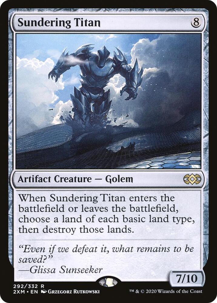 Sundering Titan [Double Masters] 292