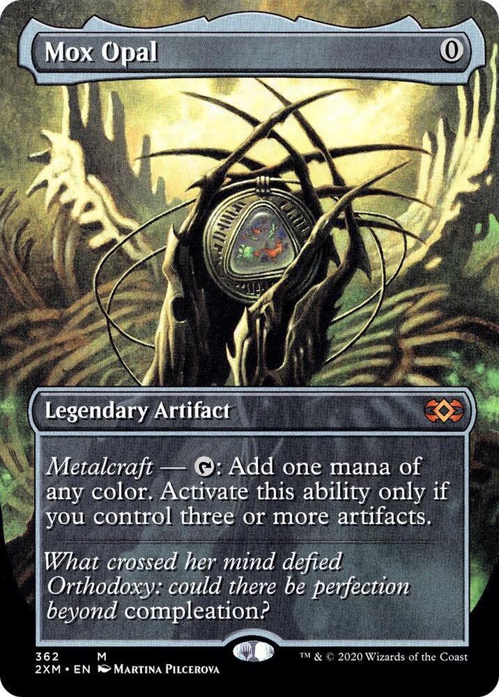 Mox Opal (Borderless) [Double Masters] 362