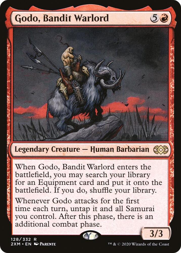 Godo, Bandit Warlord [Double Masters] 128