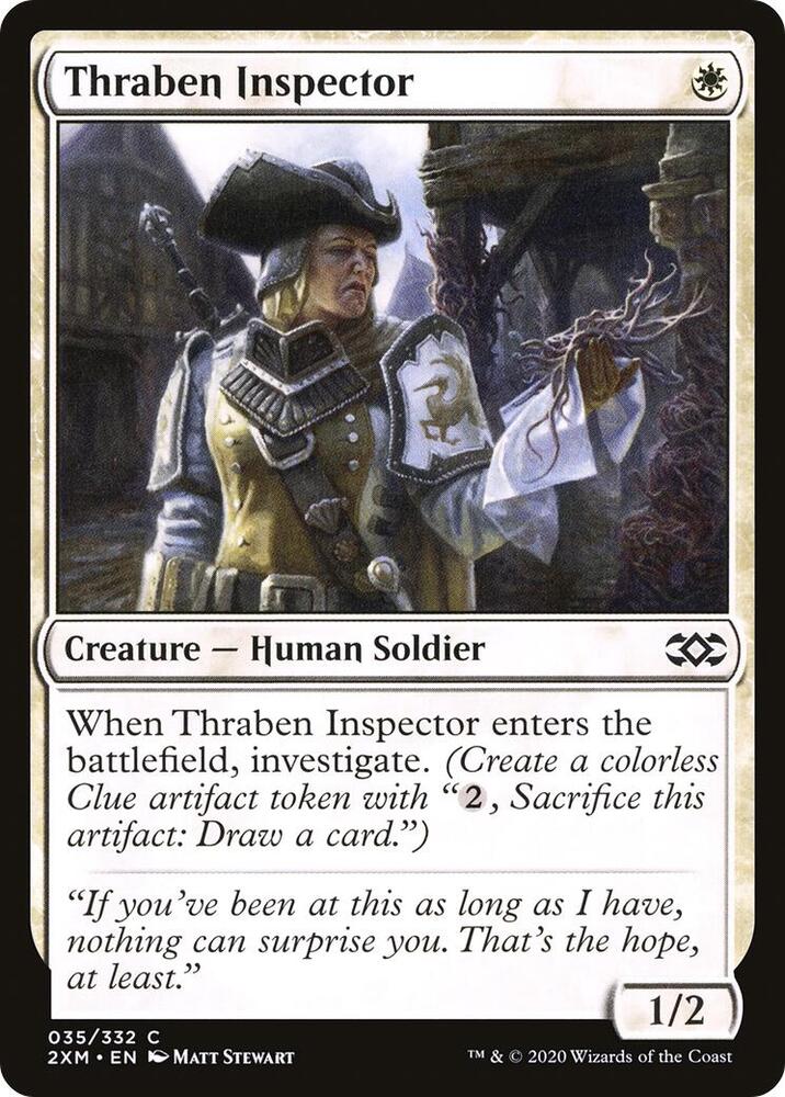 Thraben Inspector [Double Masters] 35