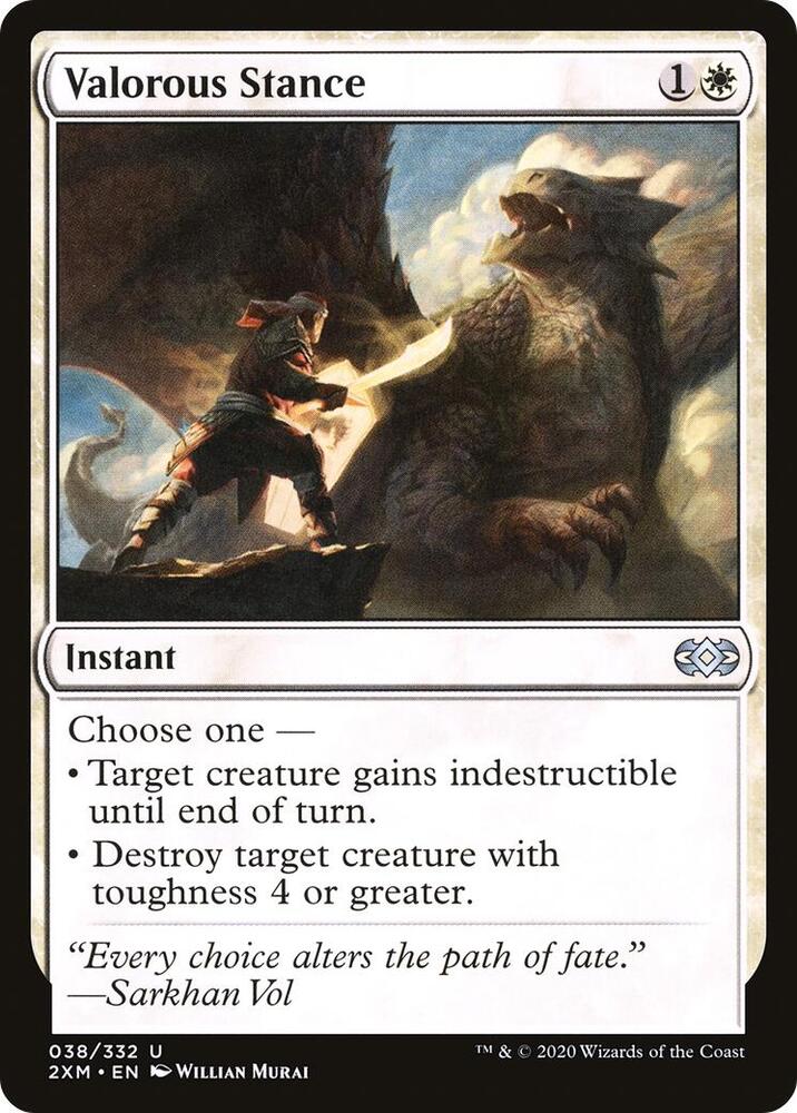 Valorous Stance [Double Masters] 38