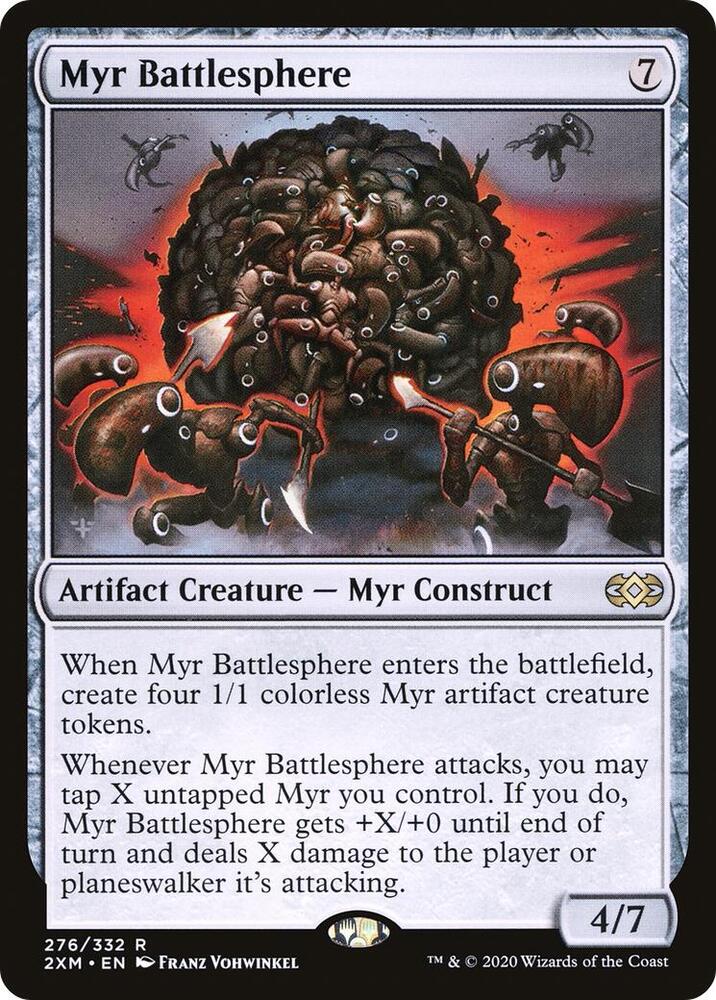Myr Battlesphere [Double Masters] 276