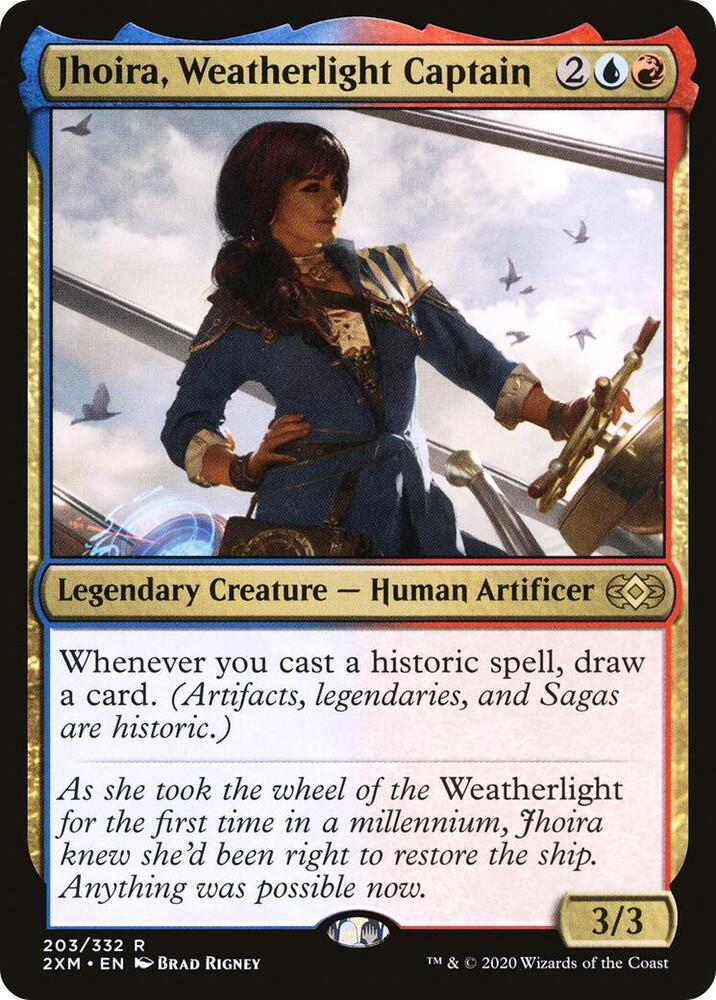 Jhoira, Weatherlight Captain [Double Masters] 203