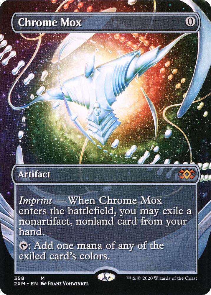 Chrome Mox (Borderless) [Double Masters] 358
