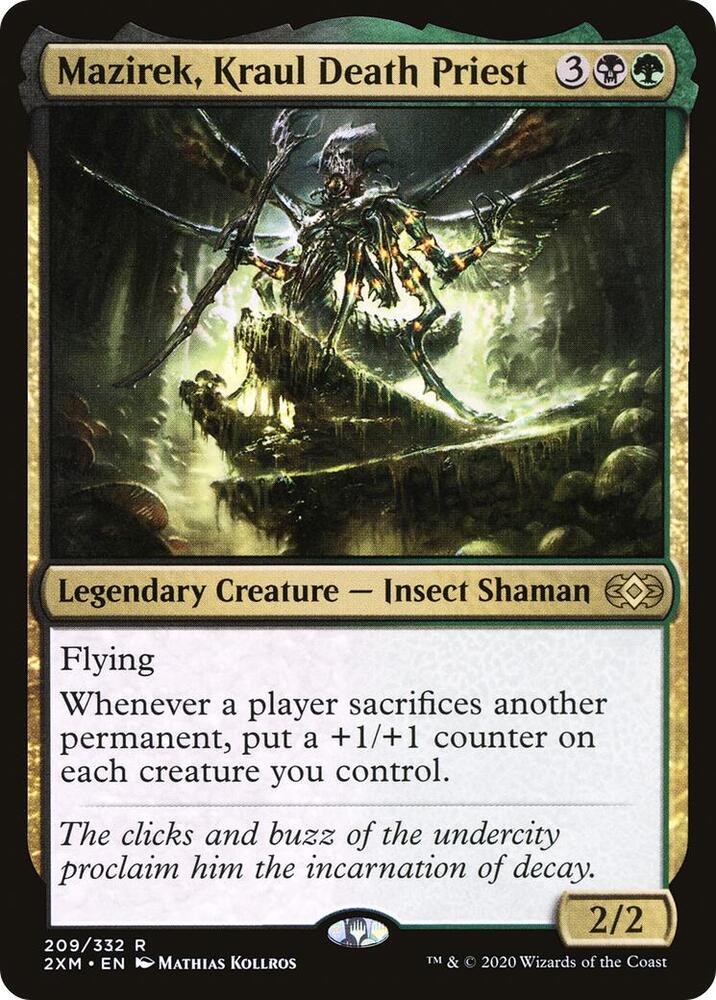 Mazirek, Kraul Death Priest [Double Masters] 209