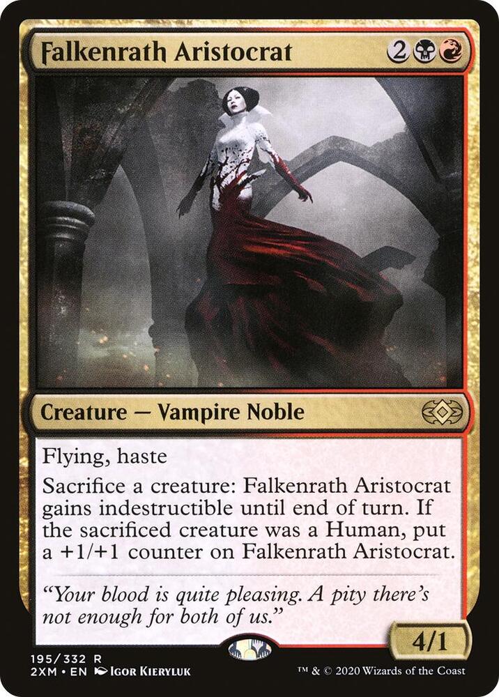 Falkenrath Aristocrat [Double Masters] 195