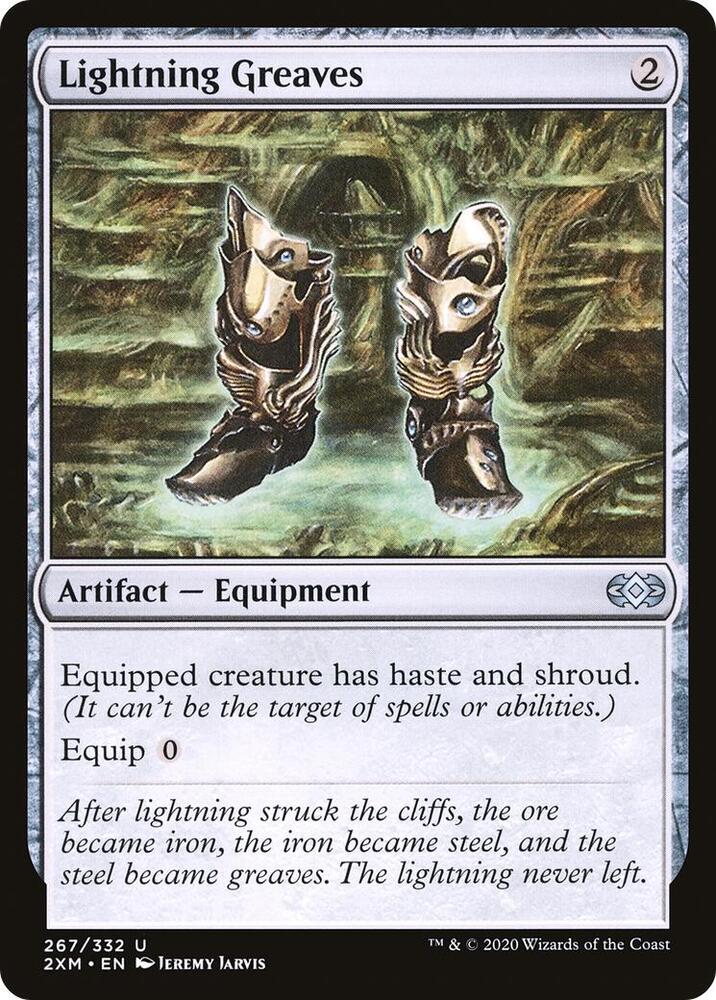 Lightning Greaves [Double Masters] 267