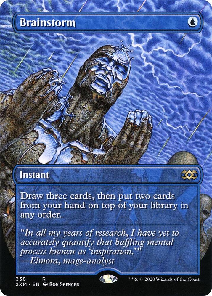 Brainstorm (Borderless) [Double Masters] 338