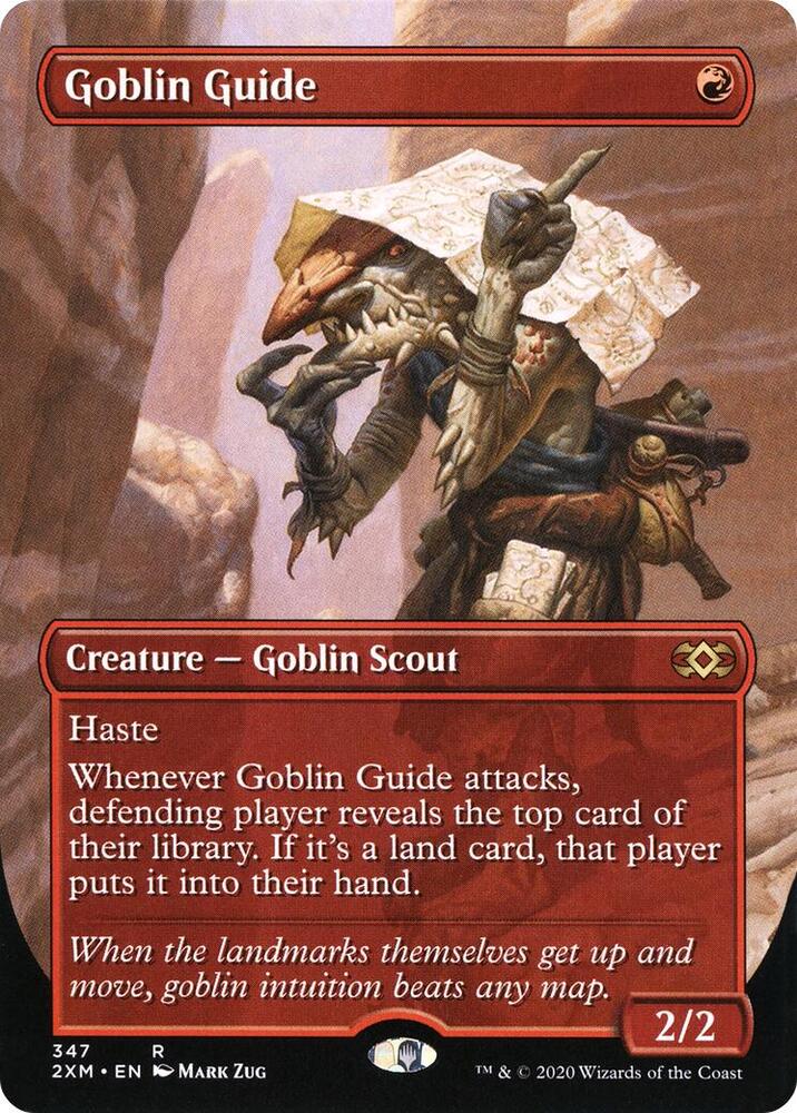 Goblin Guide (Borderless) [Double Masters] 347