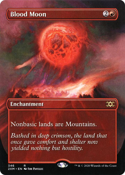 Blood Moon (Borderless) [Double Masters] 346