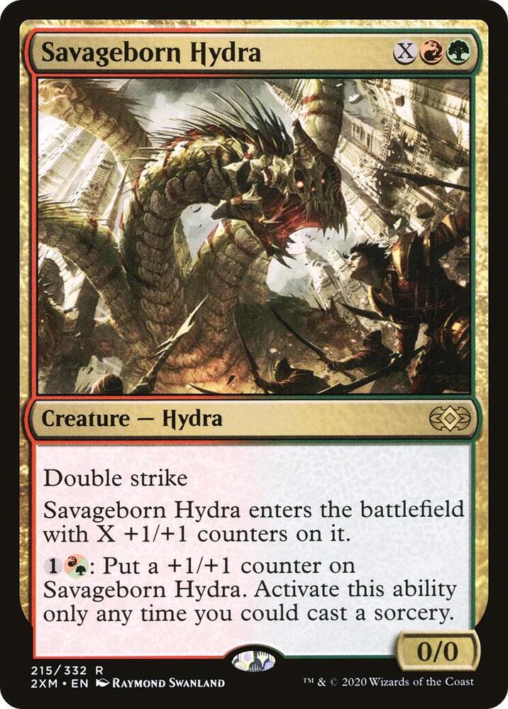 Savageborn Hydra [Double Masters] 215