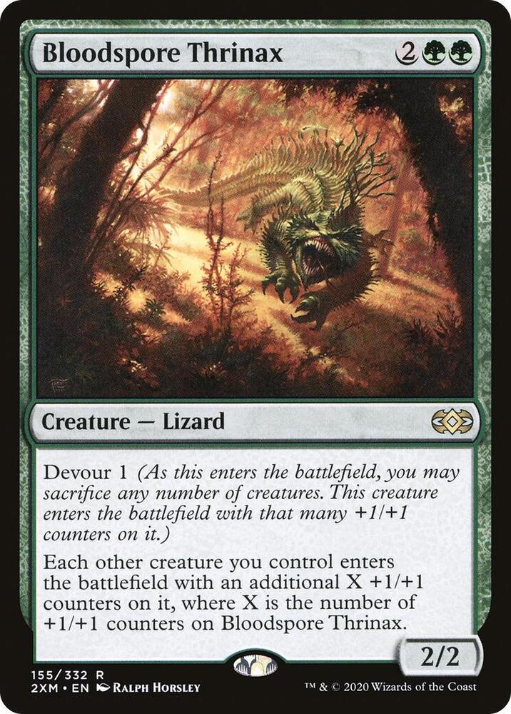 Bloodspore Thrinax [Double Masters] 155