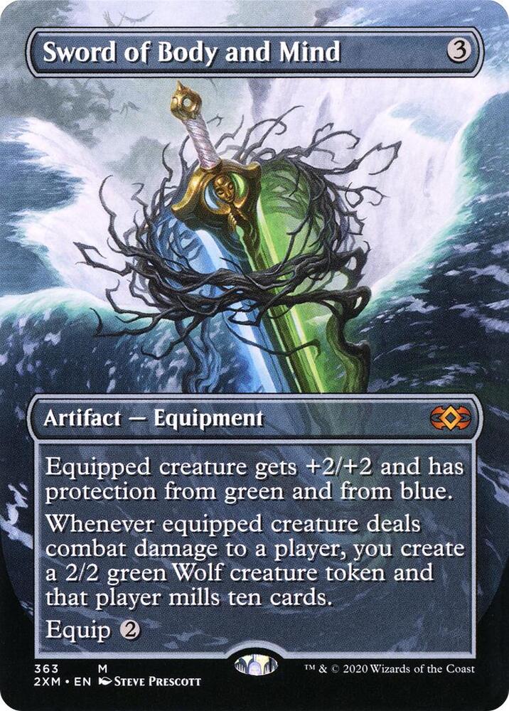 Sword of Body and Mind (Borderless) [Double Masters] 363