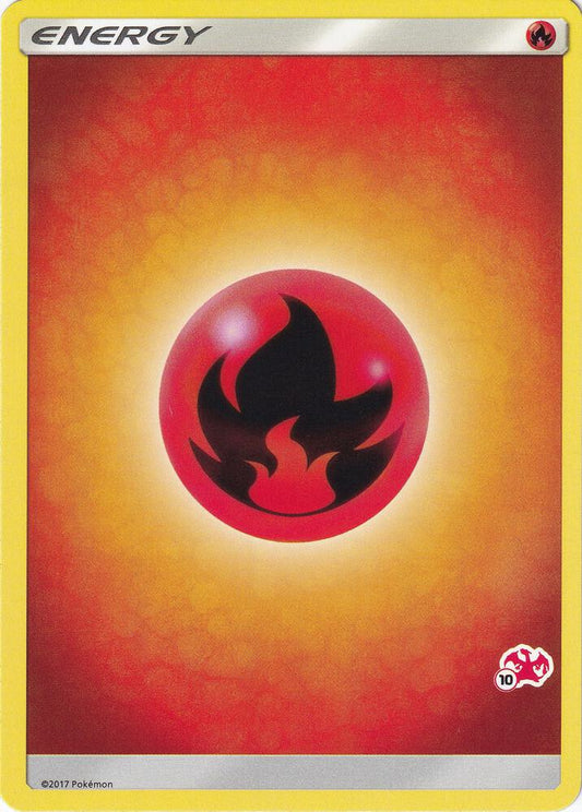 Fire Energy (#10 Charizard Stamped) [Battle Academy]
