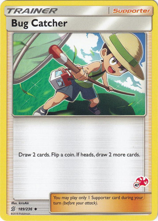 Bug Catcher - 189/236 (#47 Charizard Stamped) [Battle Academy] 189/236