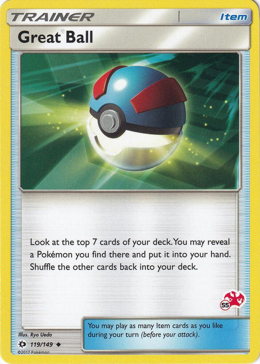 Great Ball - 119/149 (#55 Charizard Stamped) [Battle Academy] 119/149