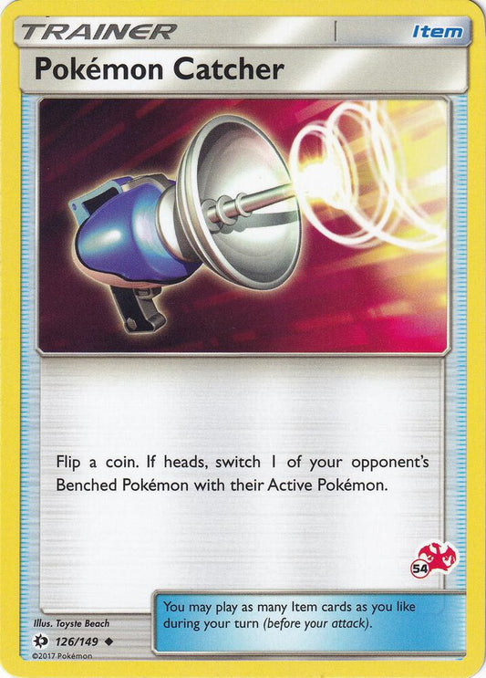 Pokemon Catcher - 126/149 (#54 Charizard Stamped) [Battle Academy] 126/149