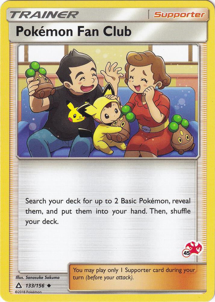 Pokemon Fan Club - 133/156 (#45 Charizard Stamped) [Battle Academy] 133/156