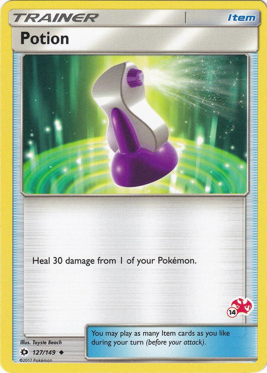 Potion - 127/149 (#14 Charizard Stamped) [Battle Academy] 127/149