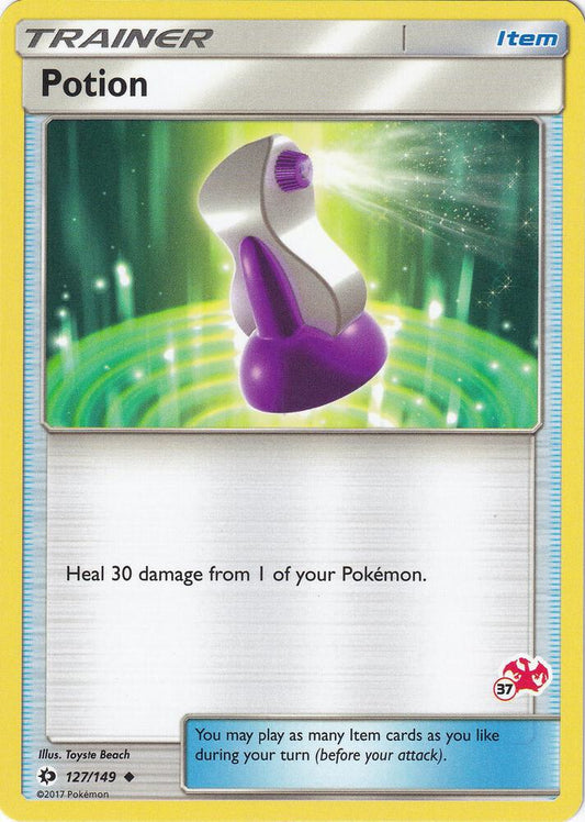 Potion - 127/149 (#37 Charizard Stamped) [Battle Academy] 127/149
