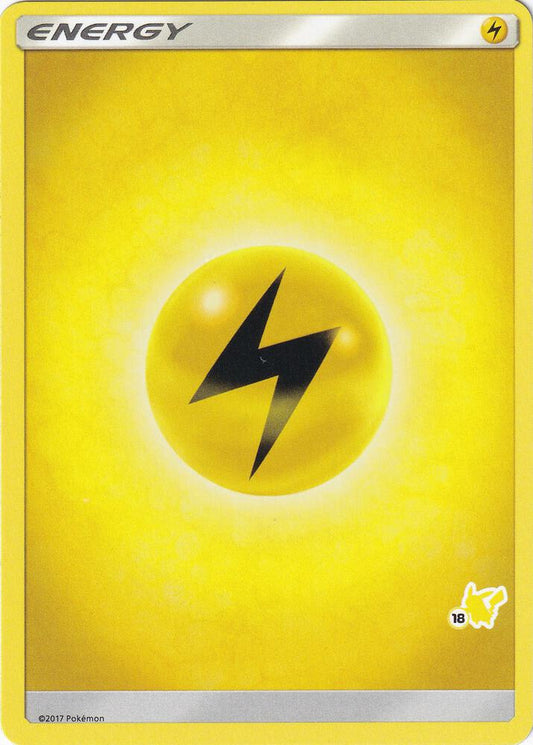 Lightning Energy (#18 Pikachu Stamped) [Battle Academy]