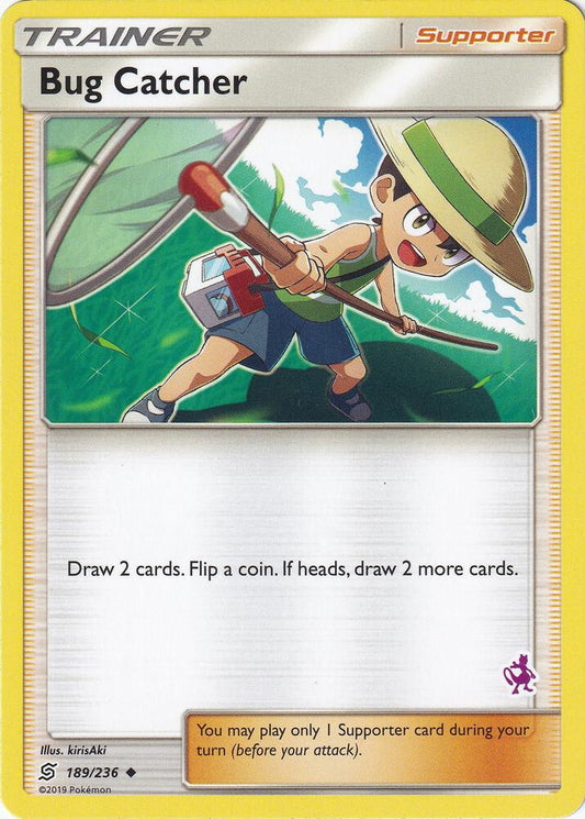 Bug Catcher - 189/236 (Mewtwo Stamped) [Battle Academy] 189/236