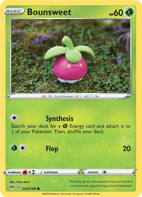 Bounsweet [SWSH03: Darkness Ablaze] 014/189