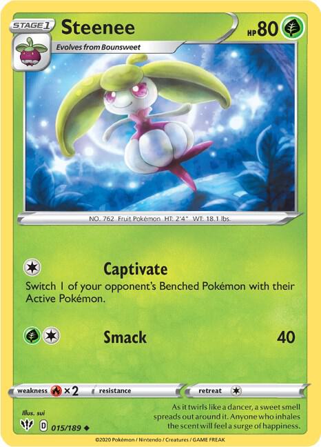 Steenee [SWSH03: Darkness Ablaze] 015/189