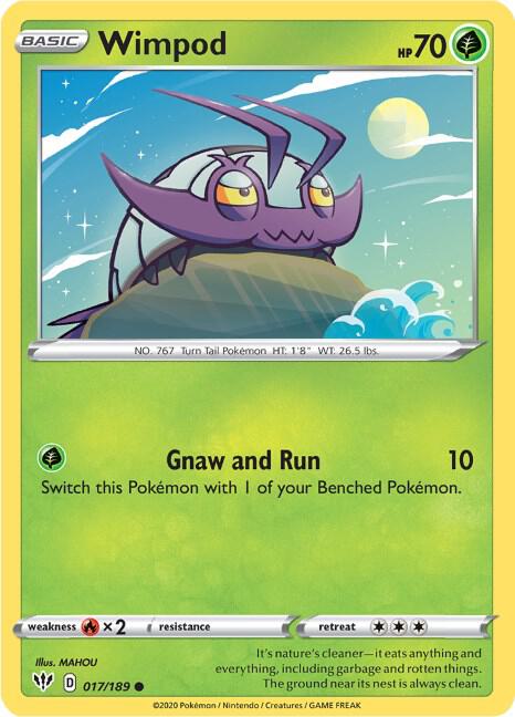 Wimpod [SWSH03: Darkness Ablaze] 017/189