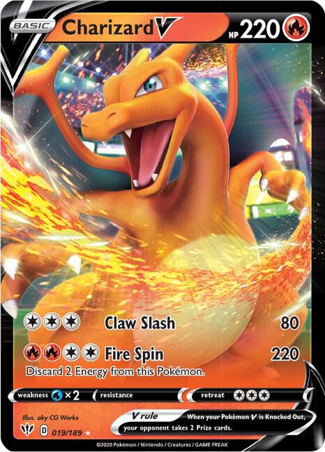 Charizard V [SWSH03: Darkness Ablaze] 019/189